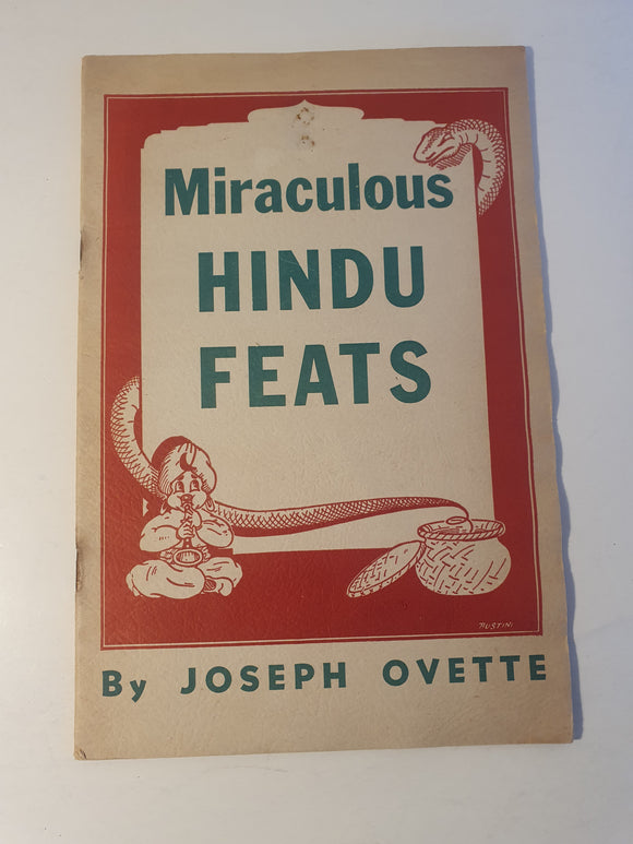 Joseph Ovette - Miraculous Hindu feats