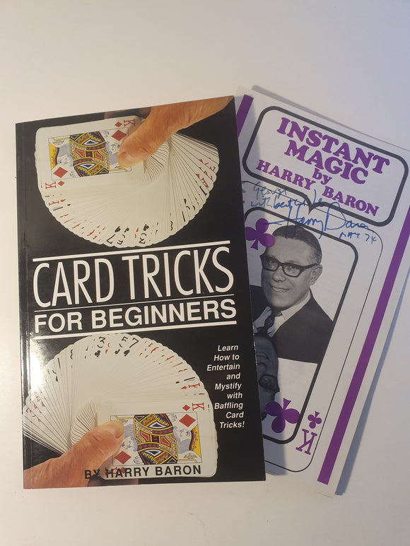 Harry Baron - Card Tricks for Beginners PLUS Instant Magic