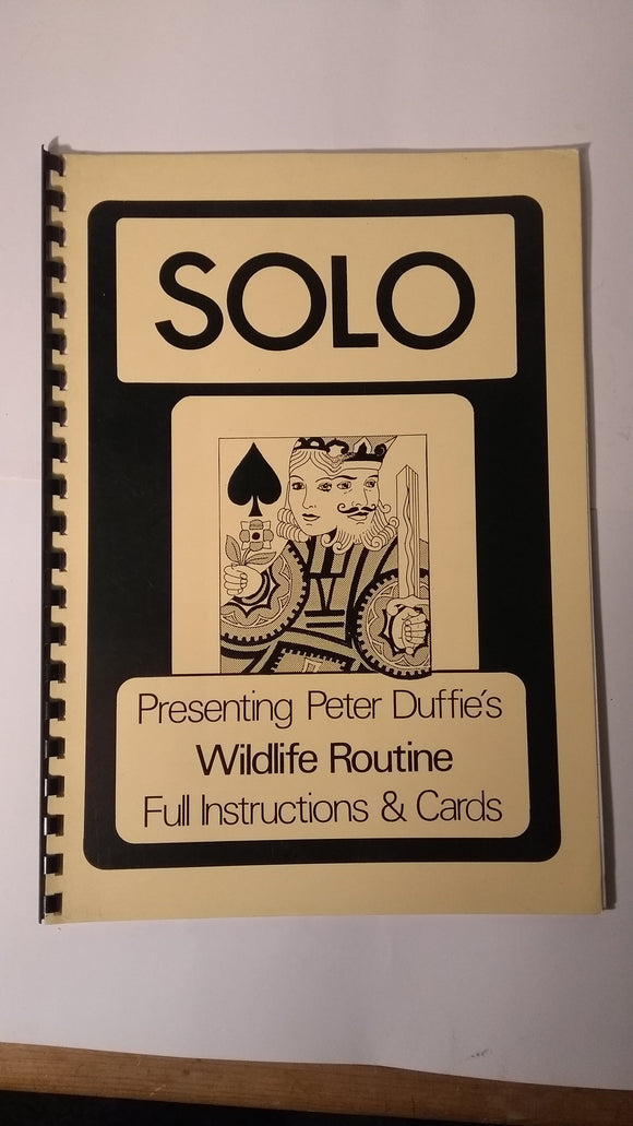 Peter Duffie - Solo - Wildlife routine