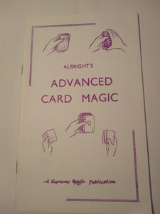 Albright's Advanced card magic - Albright