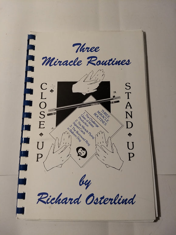 Osterlind, Richard - Three Miracle Routines