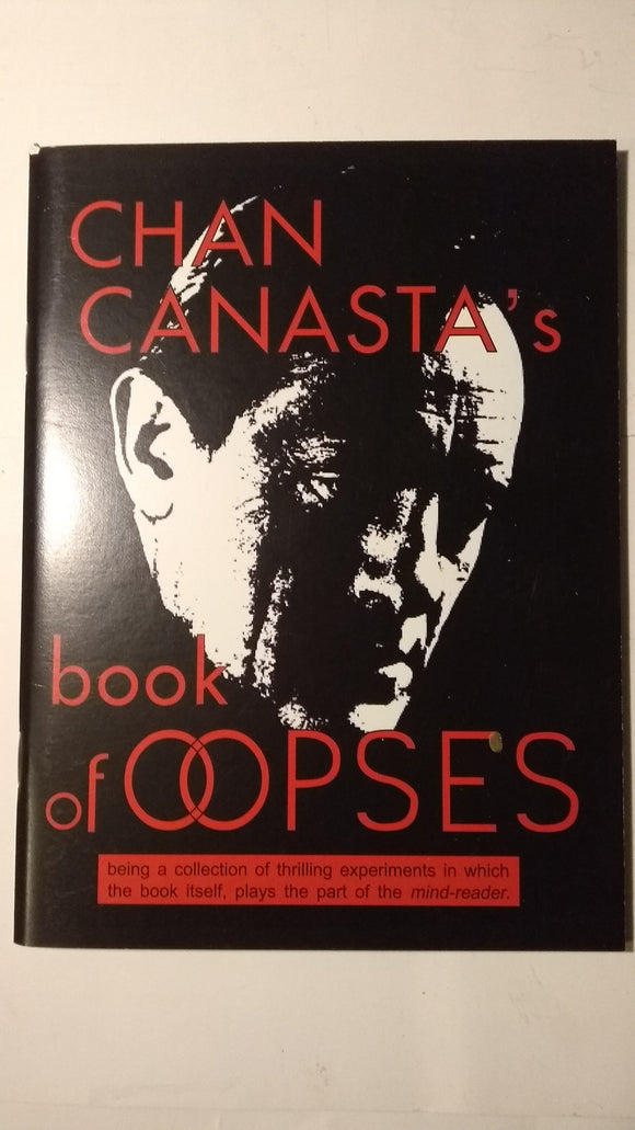 Chan Canasta - Book of Oopses - NEW