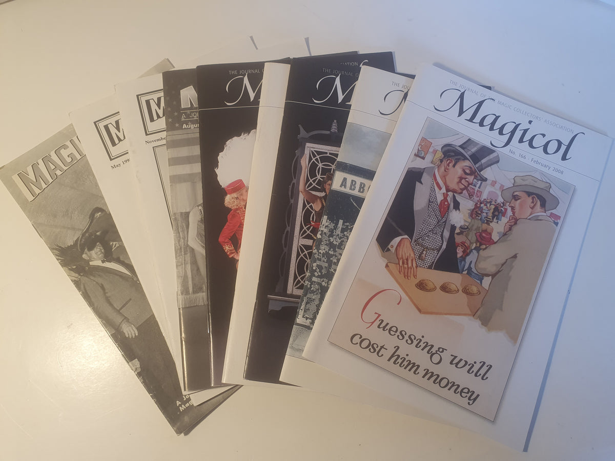 Magicol; David Meyer - Magicol Journal 9 Issues from 1997 to 2008 ...