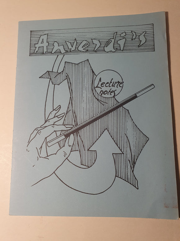Anverdi - Anverdi's lecture Notes