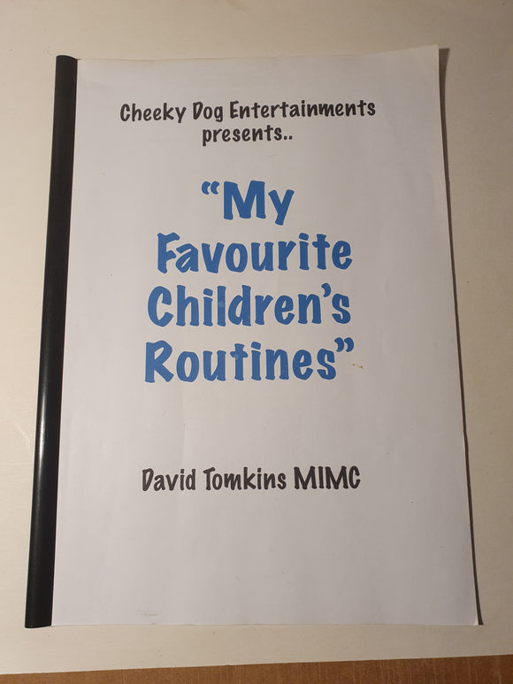 David Tomkins - My Favourite Children's Routines