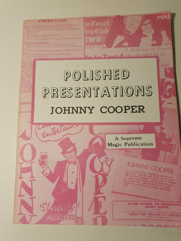 Johnny Cooper - Polished presentations