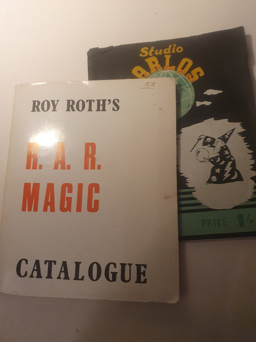 Roy Roth, Carlos - R.A.R Magic Catalogue PLUS Studio Carlos catalogue ...