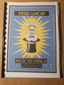 Peter Lamont and Richard Wiseman - Magic by Design - Catalogue