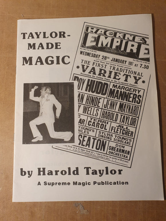 Harold Taylor - Taylor-made magic