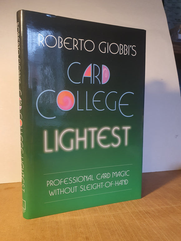 Robert Giobbi - Card College Lightest. Professional Card magic without Sleight-of-hand