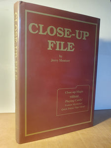 Jerry Mentzer - Close-up File