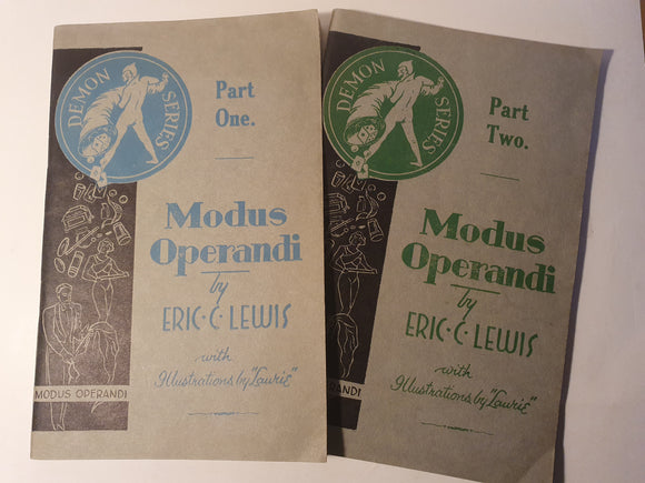 Eric C Lewis - Modus Operandi Part One and Part Two