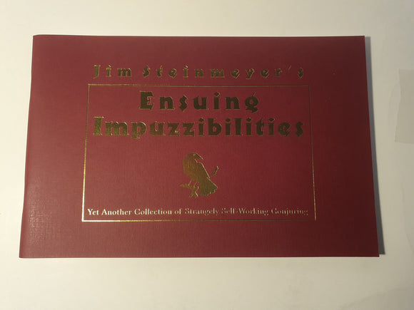 Jim Steinmeyer - Ensuing Impuzzibilities