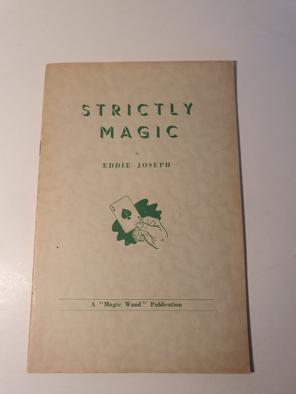 Eddie Joseph - Strictly magic