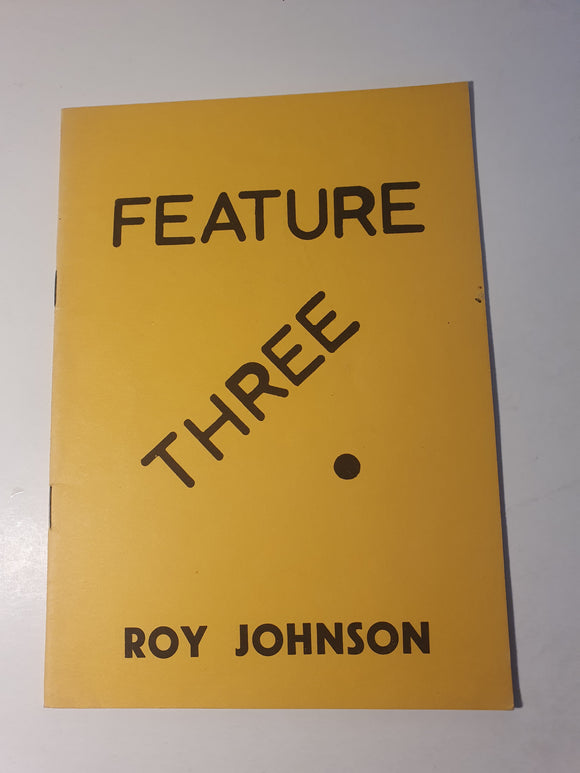 Roy Johnson - Feature Three