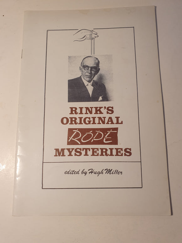 Hugh Miller - Rink's Original Rope Mysteries