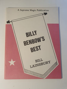 Bill Lainsbury - Billy Benbow's best