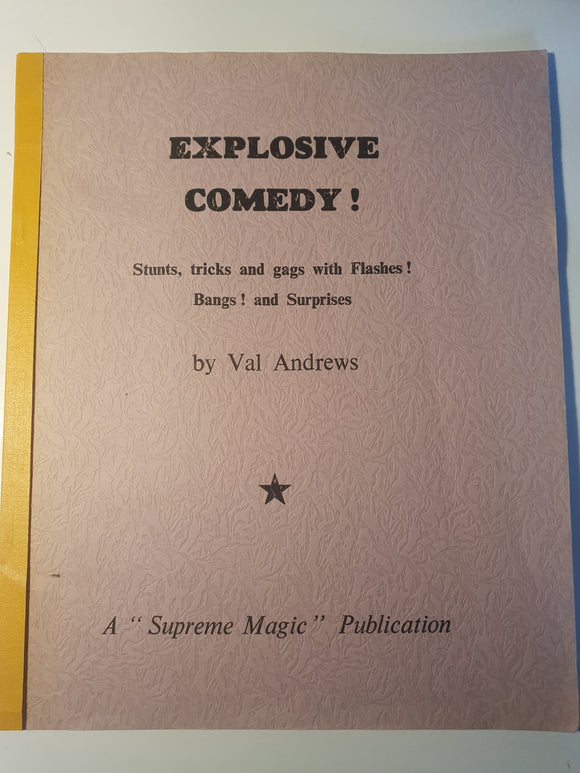 Val Andrews - Explosive Comedy