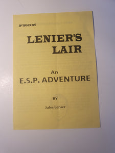 Jules lenier - An ESP Adventure