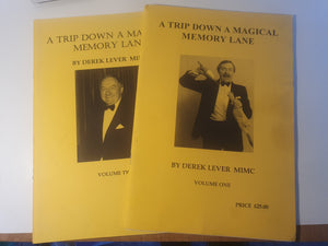 Derek Lever - A Trip Down Magical Memory lane - 2 Volumes