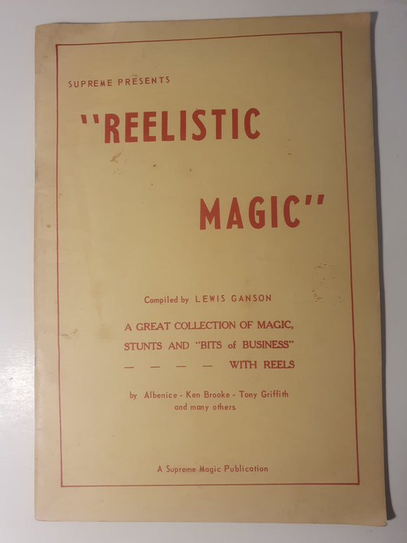 Lewis Ganson - Reelistic Magic