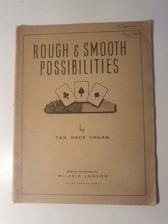 Tan Hock Chuan - Rough and Smooth Possibilities