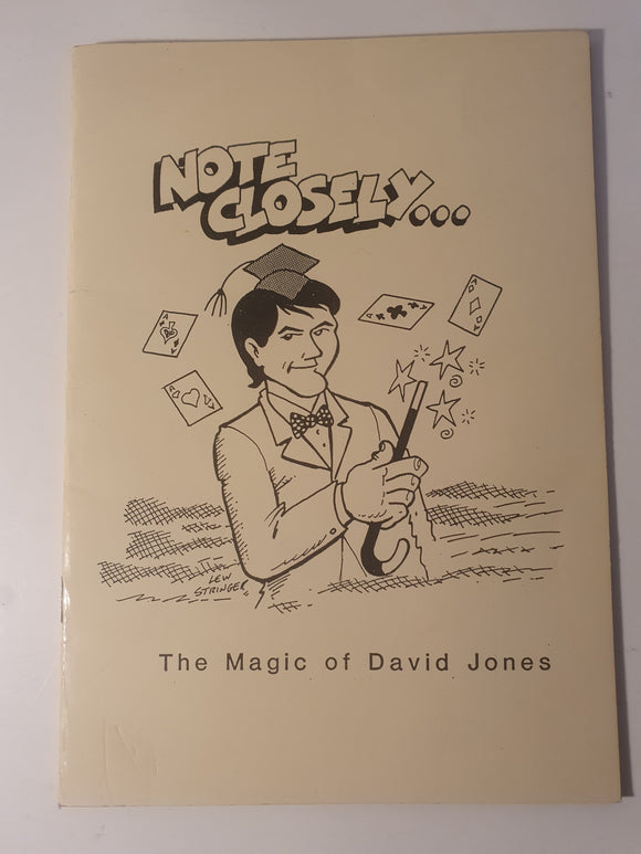 David Jones - Note Closely, the Magic of David Jones