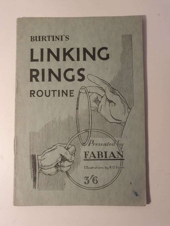 Fabian - Burtini's Linking Ring Routine