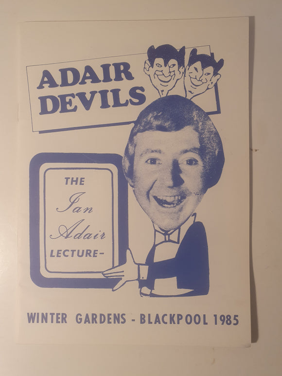 Ian Adair - Adair Devils - lecture