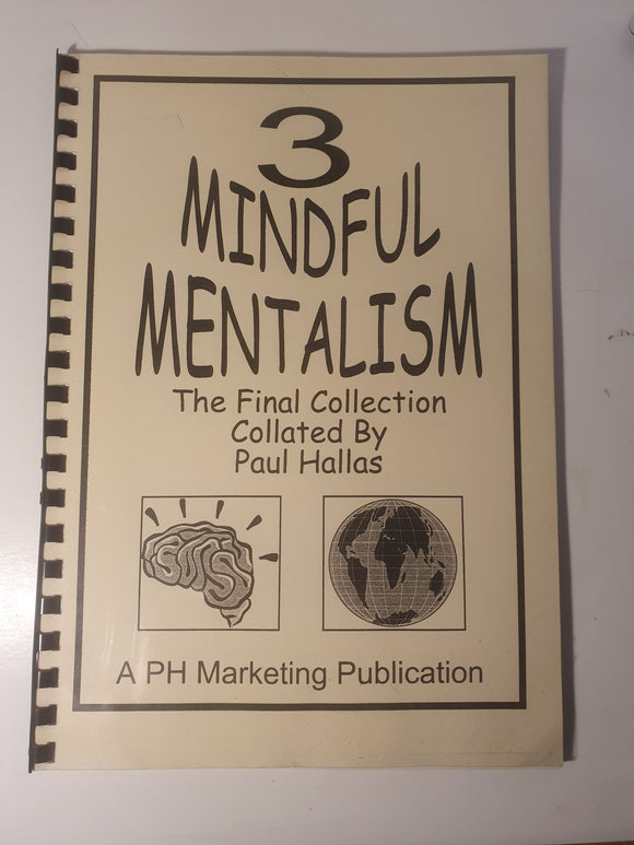 Paul Hallas - Mindful Mentalism 3