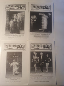 Magicol; David Meyer - Magicol Journal  1998 - all 4 magazine issues