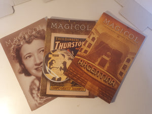 Magicol; David Ben - Magicol Journal  2014-2015 - Three magazines, issues 186, 187, 189