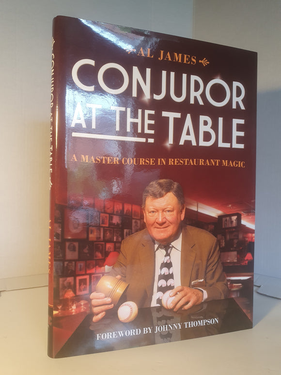 Al James - Conjuror at The Table- A Master course in restaurant Magic
