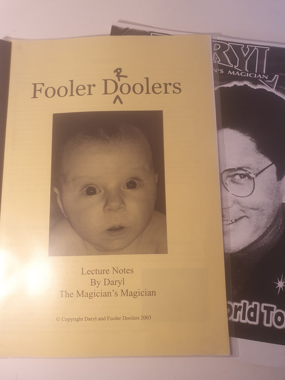 Daryl - Fooler Droolers - Lecture Notes PLUS New Millennium Tour