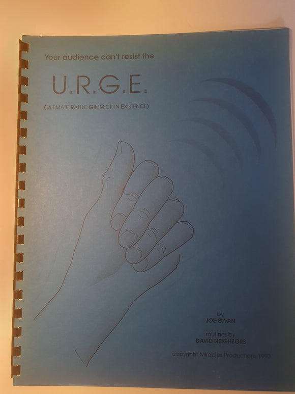 Joe Givan - U.R.G.E - Ultimate Rattle Gimmick in Existance