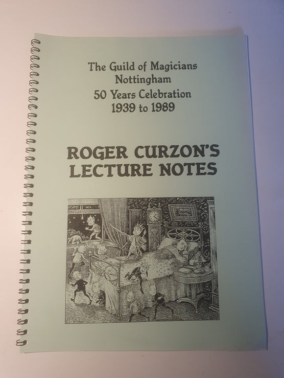 Roger Curzon - Lecture Notes
