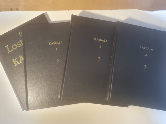 Jon Racherbaumer - Kabbala Vols 1,2 PLUS Vol 3 PLUS Lost Pages