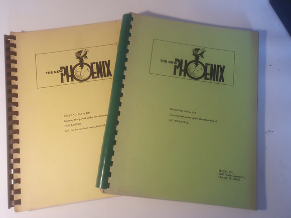 Jay Marshall; Don Tanner; Karl Fulves - New Phoenix Magic Magazine - Full Run