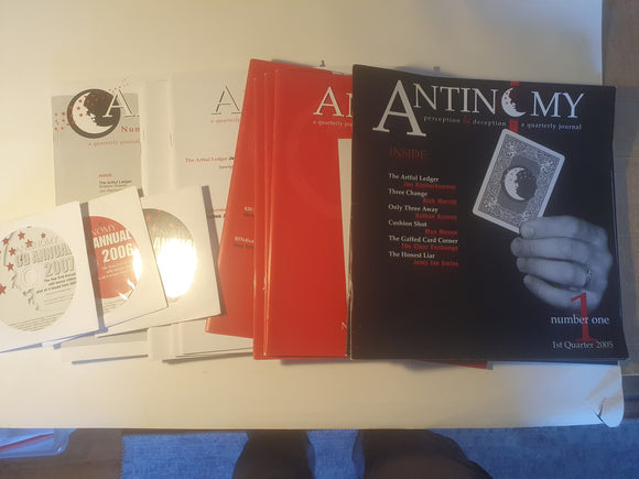 Gene Taylor - Antinomy - Perception and Deception. A Quarterly Journal. ALL ISSUES