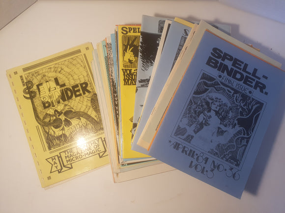 Stephen Tucker - Spell-Binder Magazine - complete set