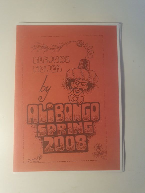 Ali Bongo - Lecture Notes - Spring 2008
