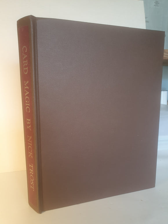 Nick Trost - Five Card Magic Books together: Subtle Card Magic Parts 1 and 2,  Card Problems,  Cardman's Secrets Vols 1 and 2
