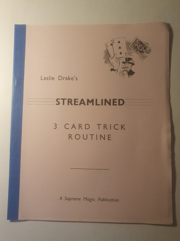 Leslie Drake - Streamlined - 3 Card Routine