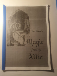 Joe Givan - Magic from the Attic
