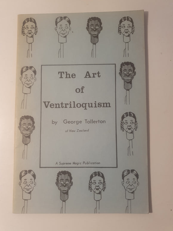 George Tollerton - The Art of Ventriloquism