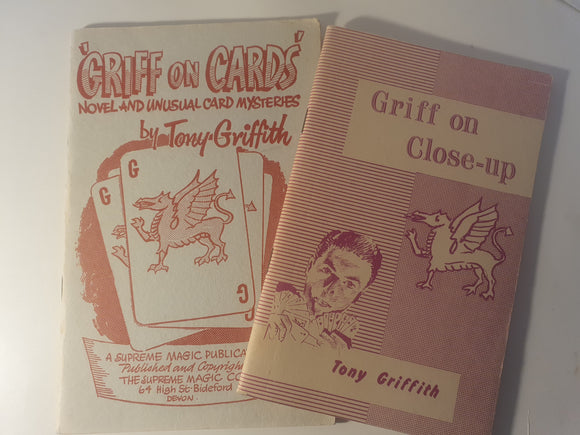 Tony Griffith - Griff on Close-up  PLUS Griff on Cards