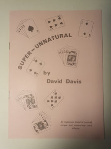 Super-Unnatural - David Davis
