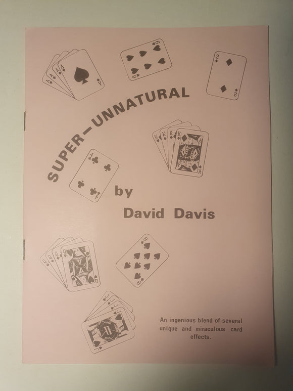 Super-Unnatural - David Davis