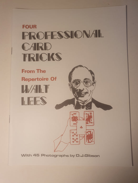 Walt Lees - Four Professional Card tricks