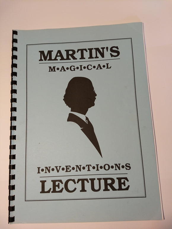 Martin lewis - Martin's Magical Inventions lecture